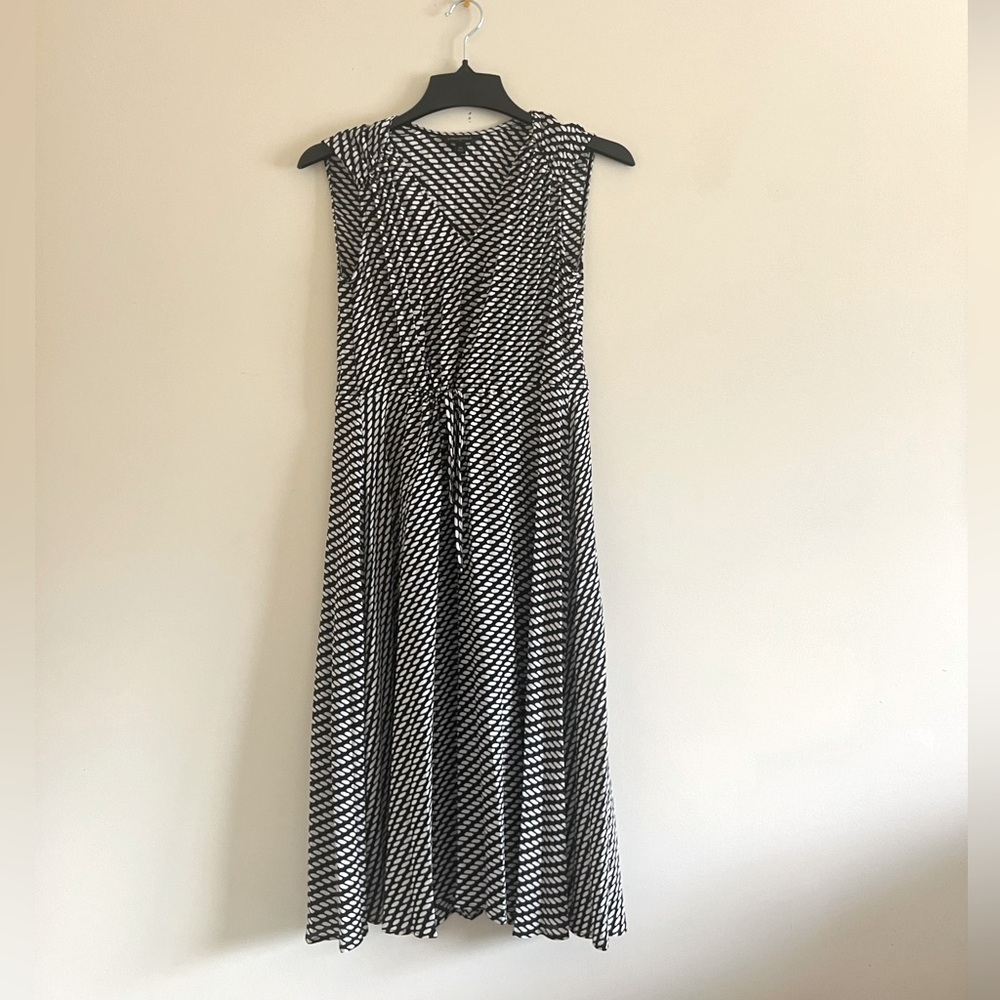 Banana Republic pleated midi dress